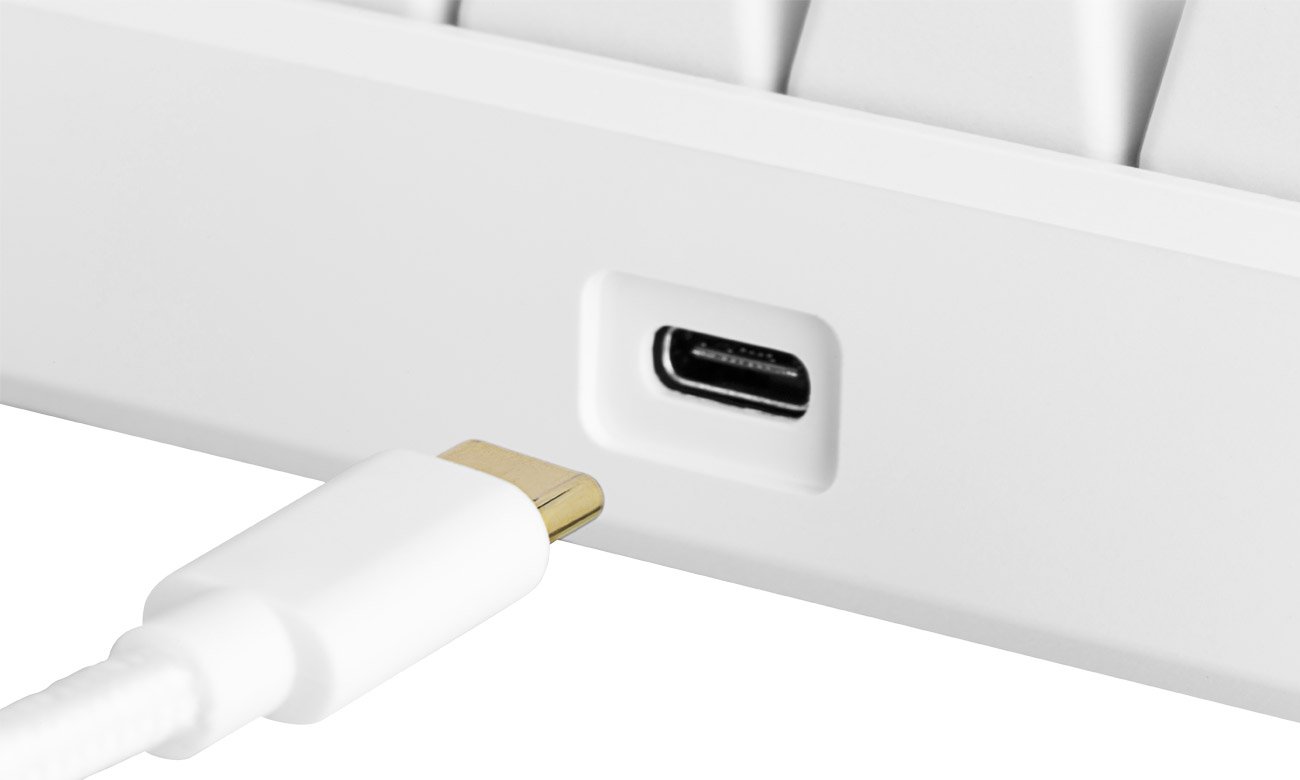 Deltaco GAM-075-W-UK łączność USB-C