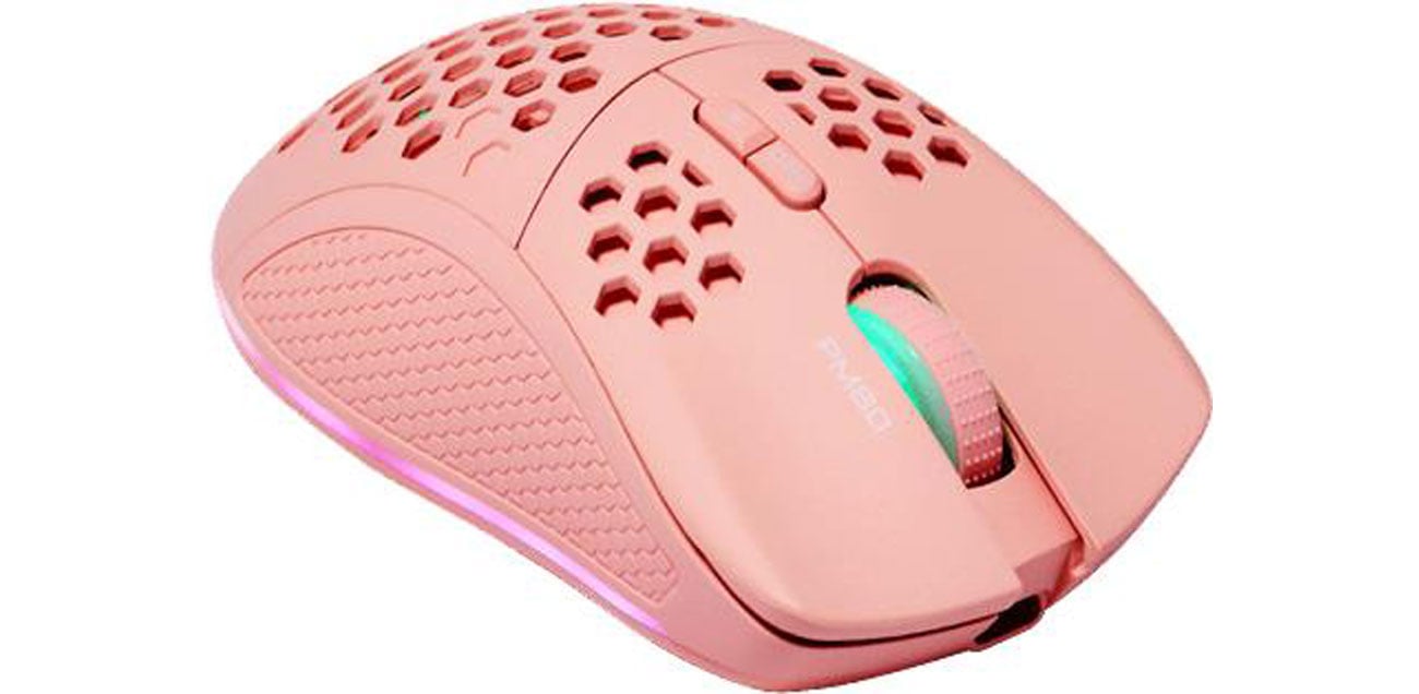 Drahtlose Maus Deltaco GAM-120-P Pink