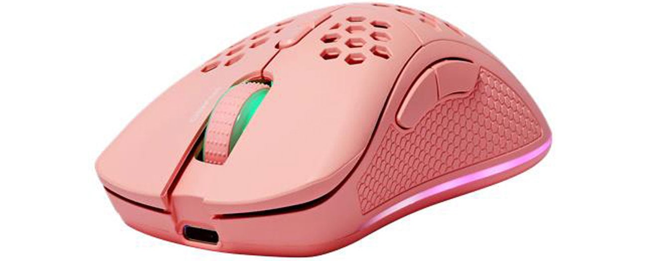 Drahtlose Maus Deltaco GAM-120-P Pink