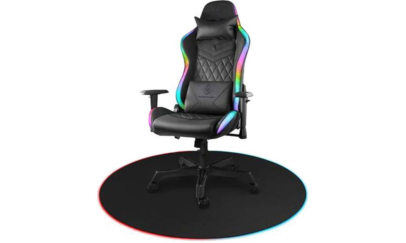 Deltaco GAM-138 Floorpad RGB widok ogólny