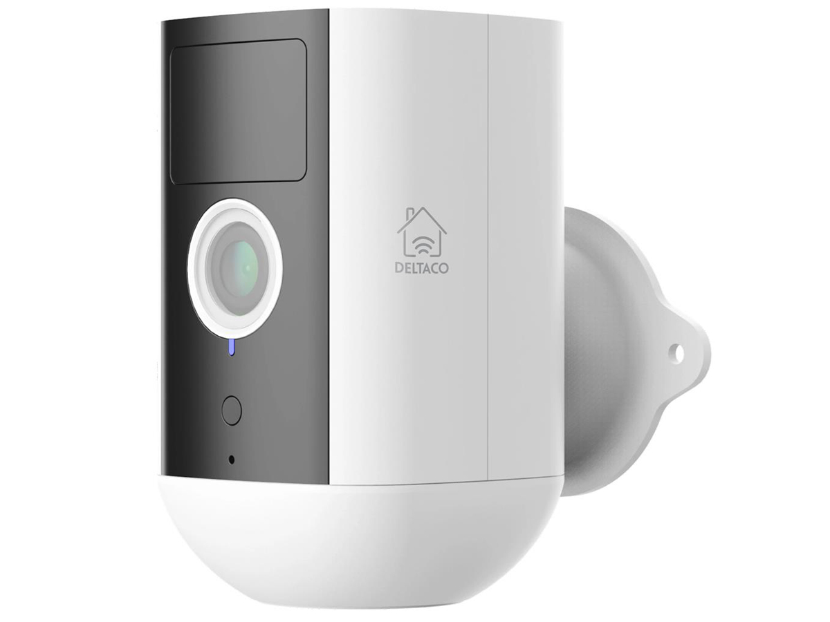 Deltaco SMART HOME Battery powered WiFi camera outdoor use IP54 2MP