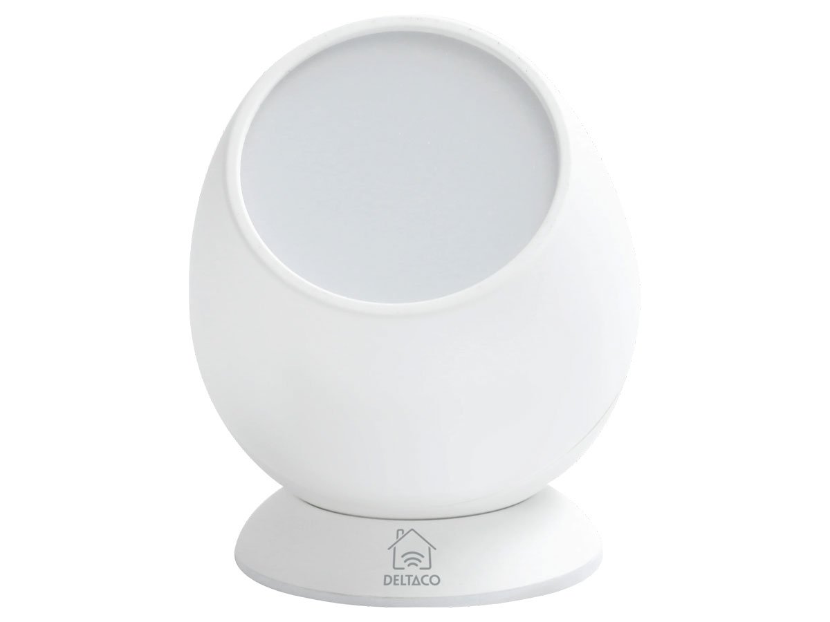 Inteligentna lampa Deltaco WAKE-UP SH-LA01 - Widok od przodu