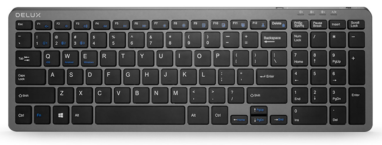 Delux K2203D widok z góry