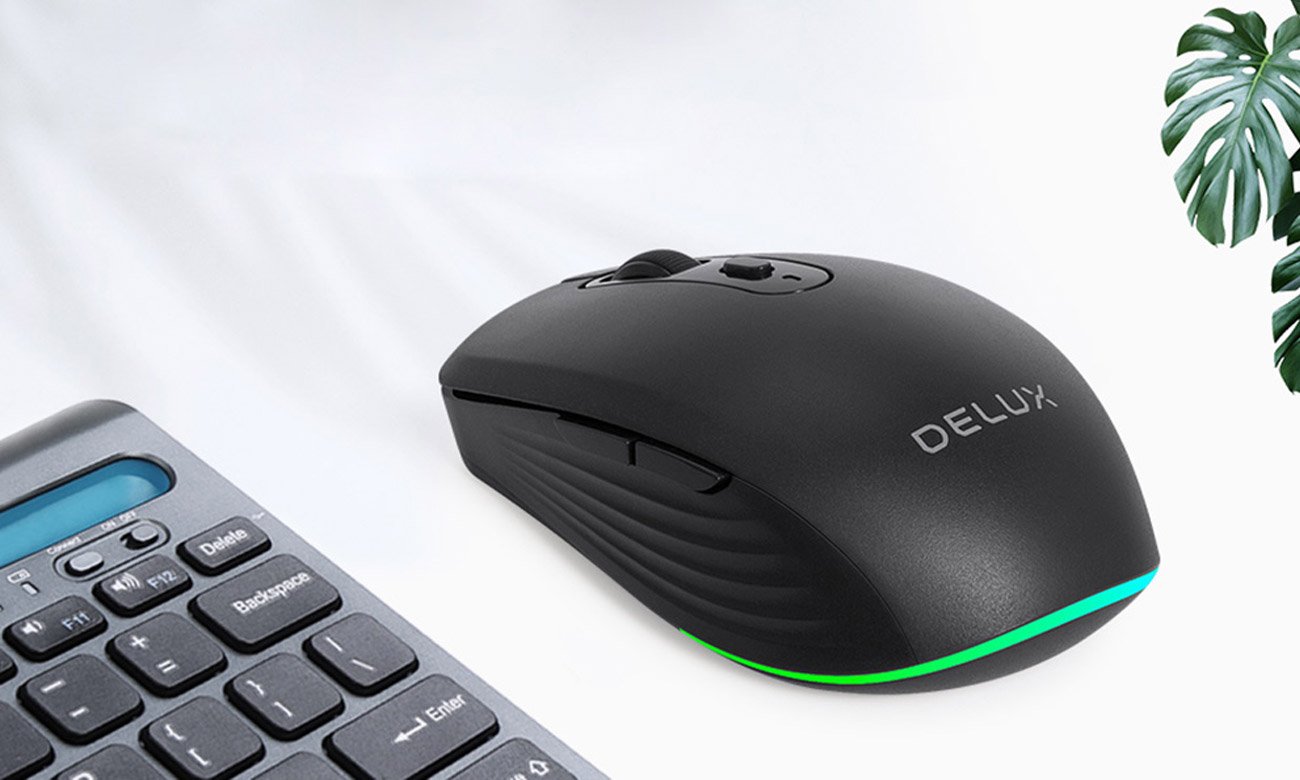 Delux M523DB widok z góry pod kątem