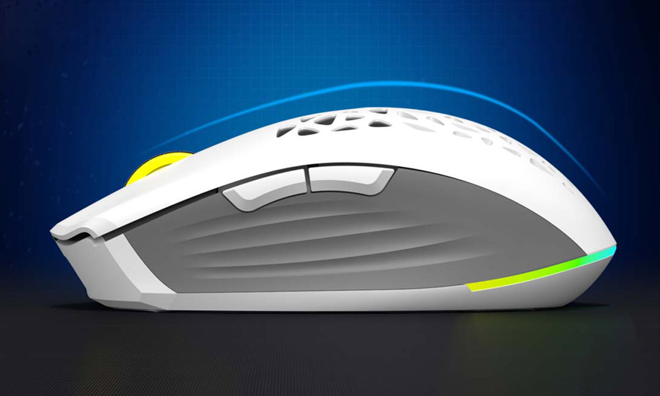 Mysz bezprzewodowa dla graczy Delux M820DC RGB