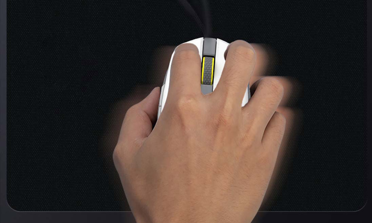 Mysz bezprzewodowa dla graczy Delux M820DC RGB