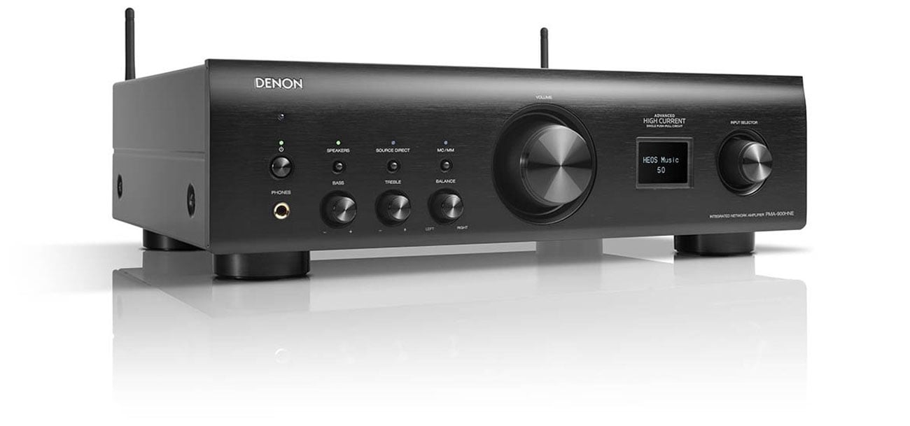 Denon PMA-900HNE widok z przodu pod kątem