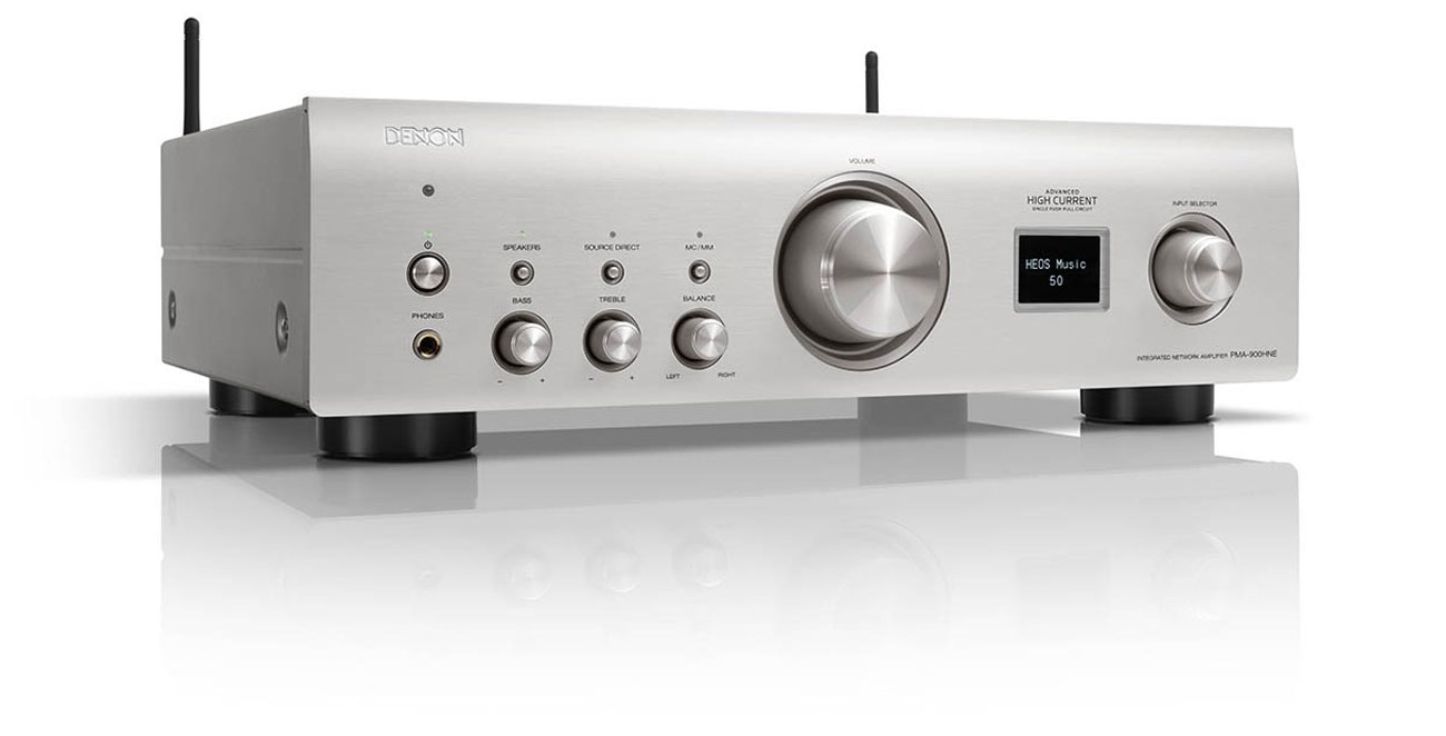 Denon PMA-900HNE PREMIUM widok z przodu pod kątem