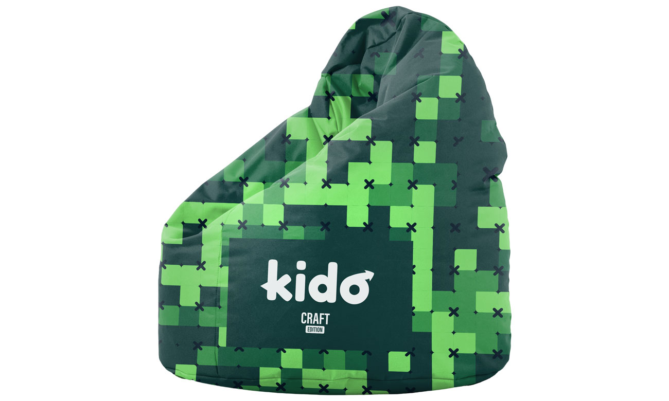 Pufa dla dzieci Kido by Diablo Craft Edition - Widok ogólny