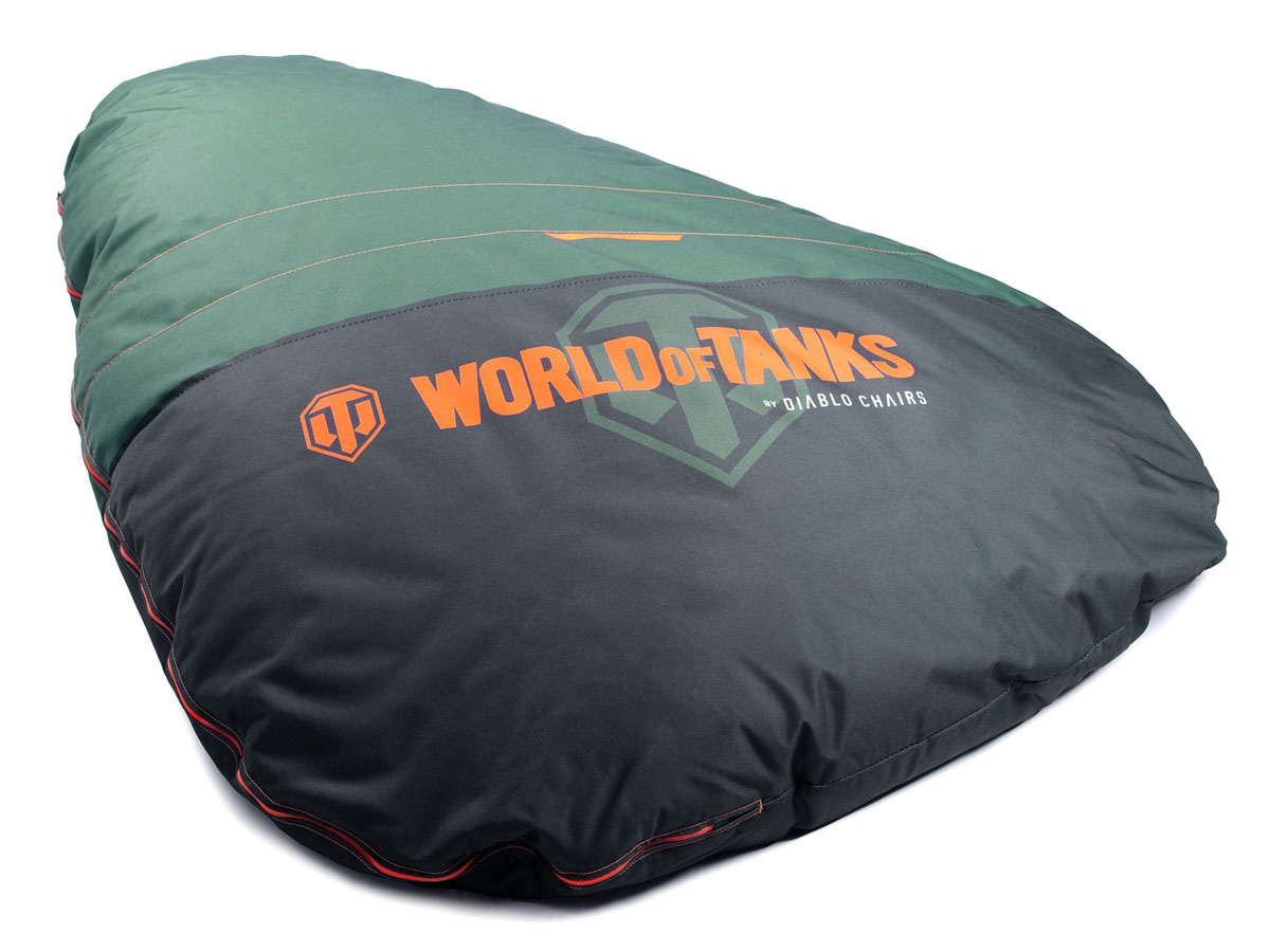 Pufa gamingowa Diablo Chairs World of Tanks - Widok ogólny