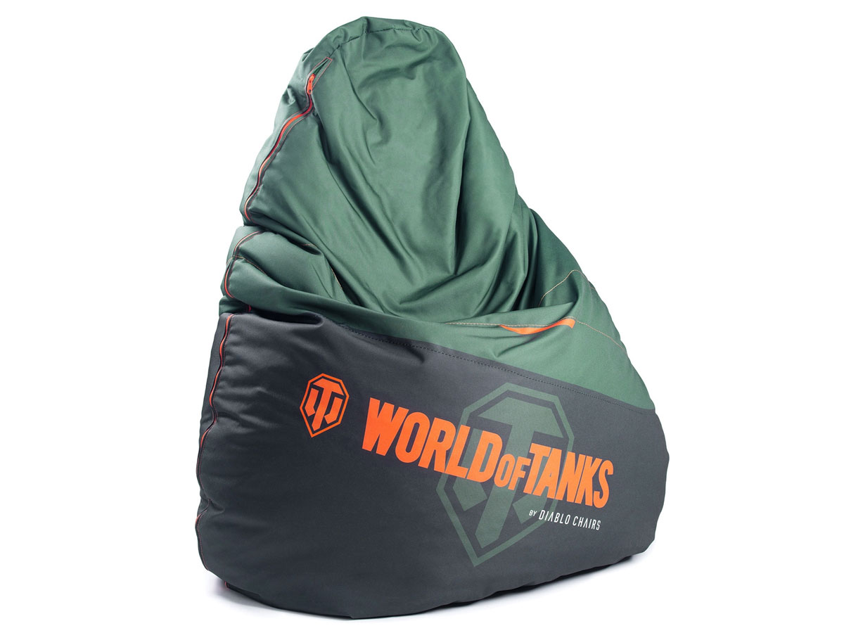 Pufa gamingowa Diablo Chairs World of Tanks - Widok ogólny