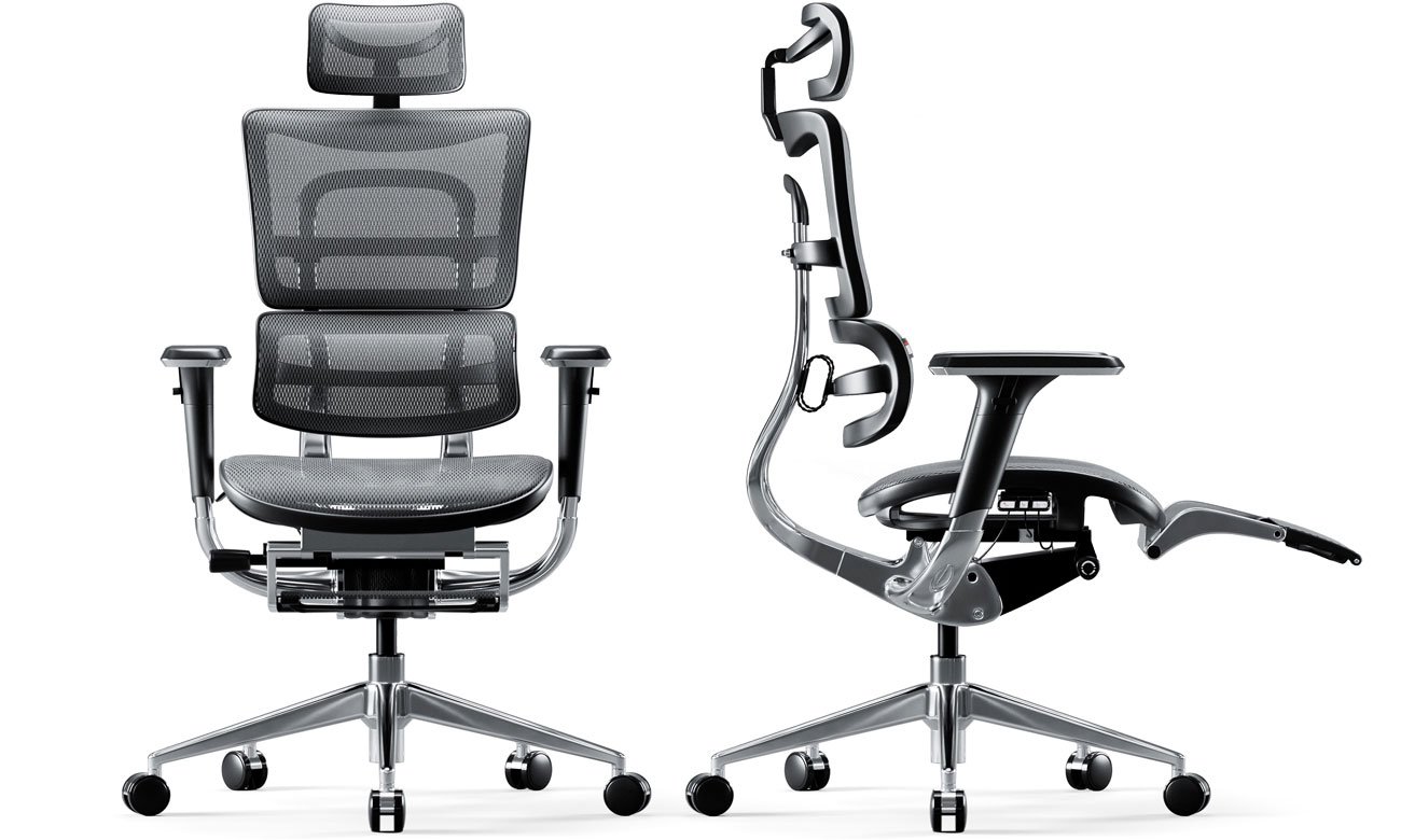 Diablo Chairs V-MASTER czarno-szary ergonomiczny design