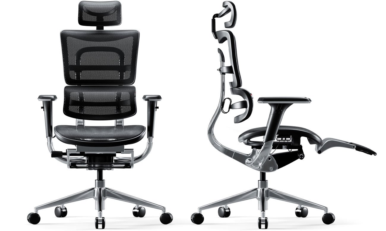 Diablo Chairs V-MASTER czarny ergonomiczny design