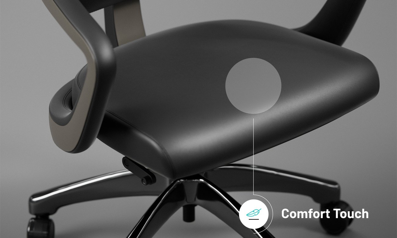 Fotel do gabinetu Diablo Chairs V-Modular Carbon Black - Grafika lifestyle