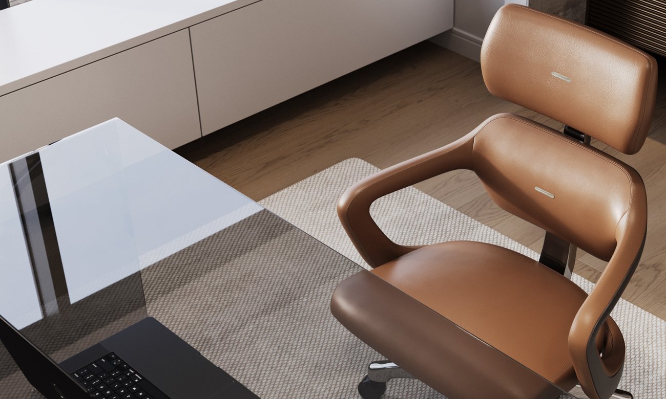 Fotel do gabinetu Diablo Chairs V-Modular Sugar Brown - Grafika lifestyle