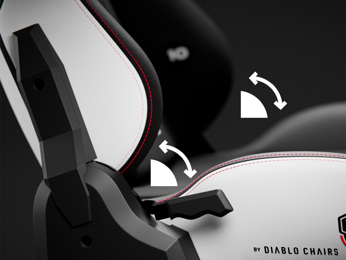 Fotel do grania na kierownicy Diablo Chairs X-Drive - Zawsze gotowy do startu
