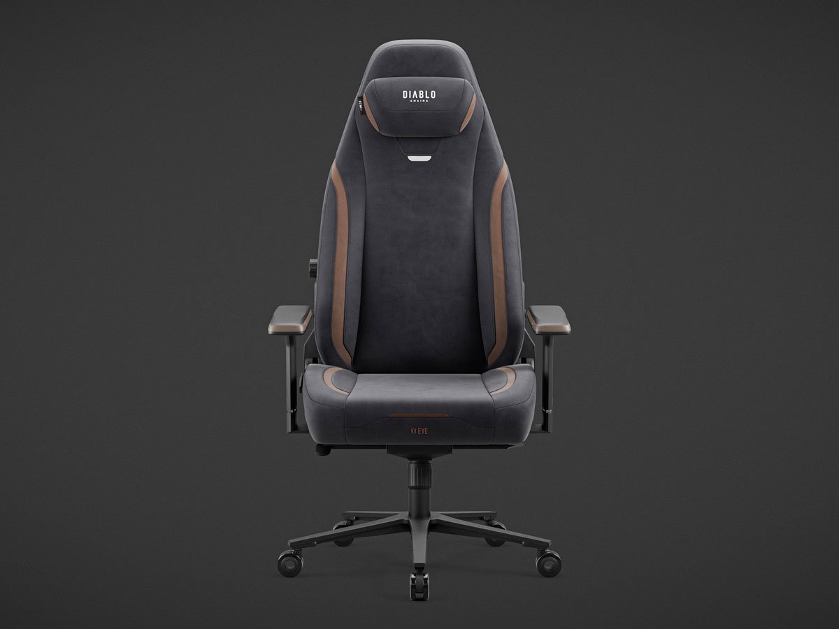 Diablo Chairs X-EYE 2.0 Normal Size czarny fotel gamingowy