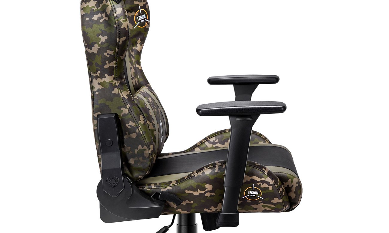 Fotel gamingowy Diablo Chairs X-Horn 2.0 Legion - Zbliżenie na podłokietniki