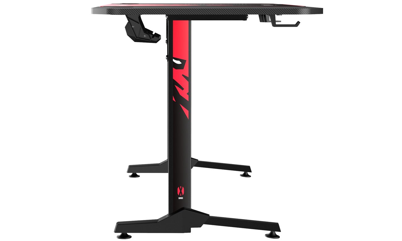 Biurko gamingowe Diablo Chairs X-Mate 1600 - Widok z boku