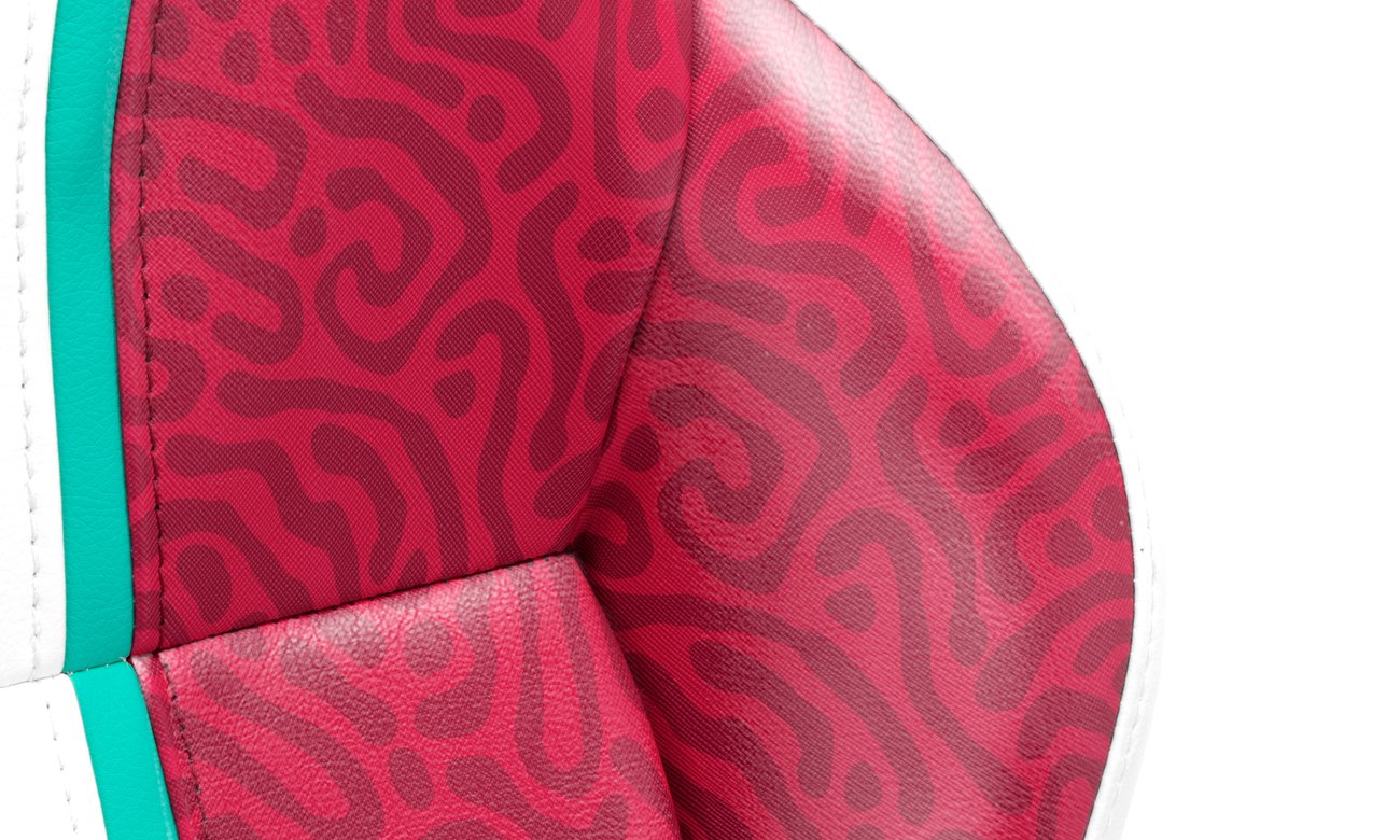 Fotel gamingowy Diablo Chairs X-One 2.0 Candy Rose - Oparcie