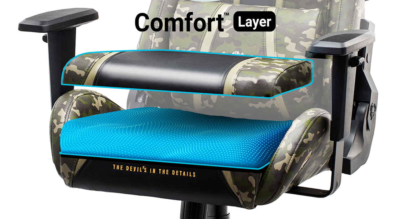 Fotel gamingowy Diablo Chairs X-One 2.0 King Size Legion - Grafika lifestyle