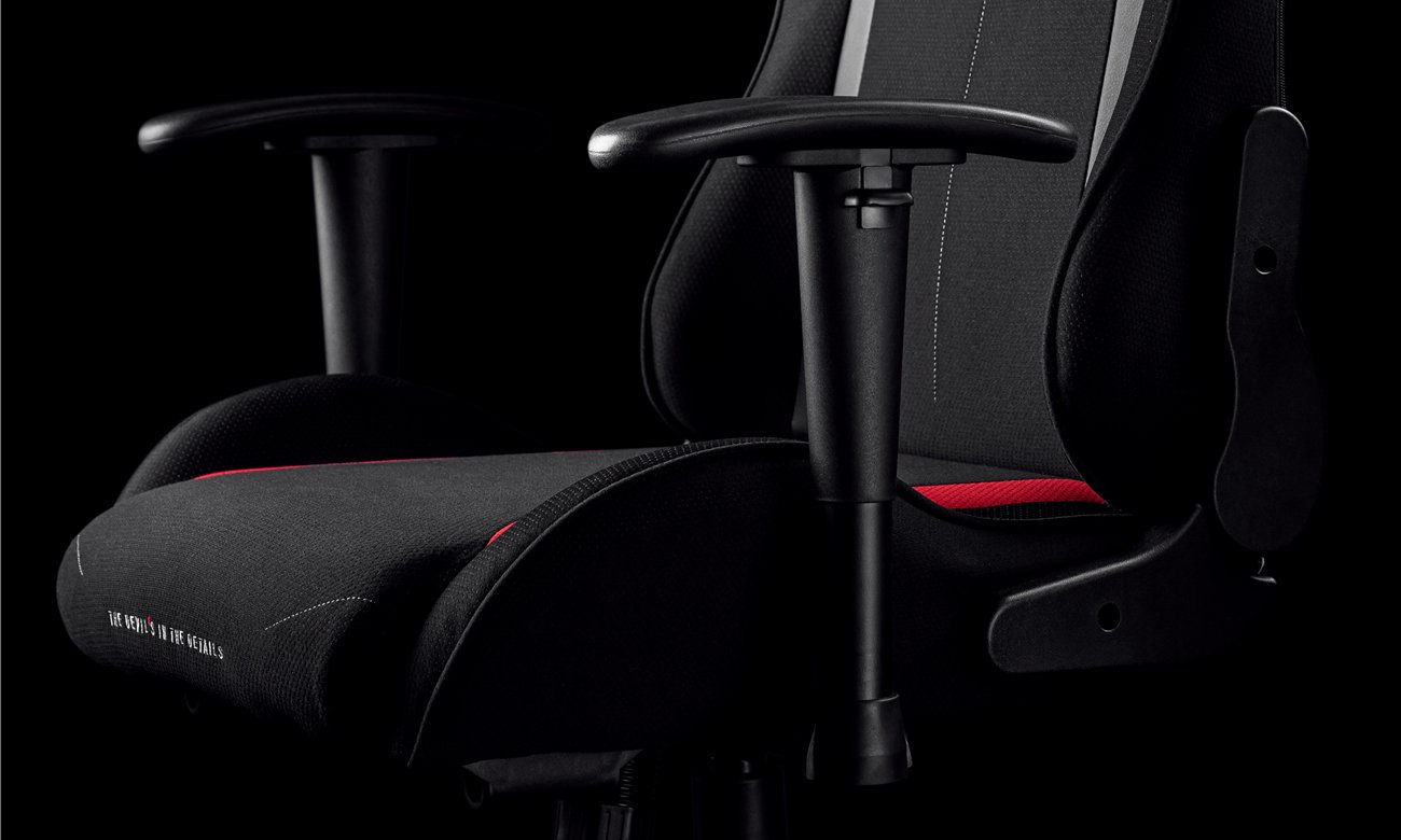 Fotel gamingowy Diablo Chairs X-ST4RTER Czarno-czerwony - Grafika lifestyle