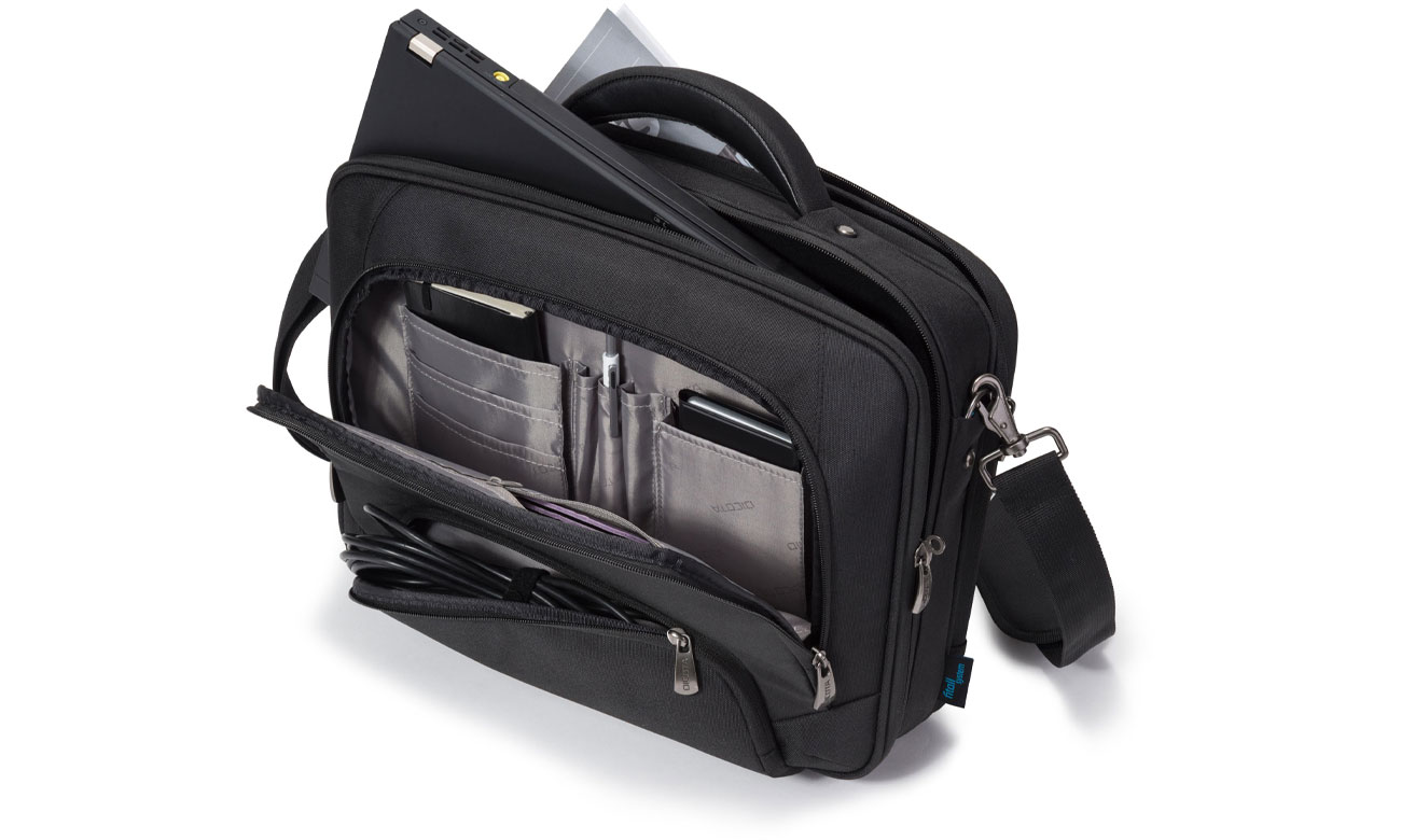 Dicota Multi PRO komory i kieszenie