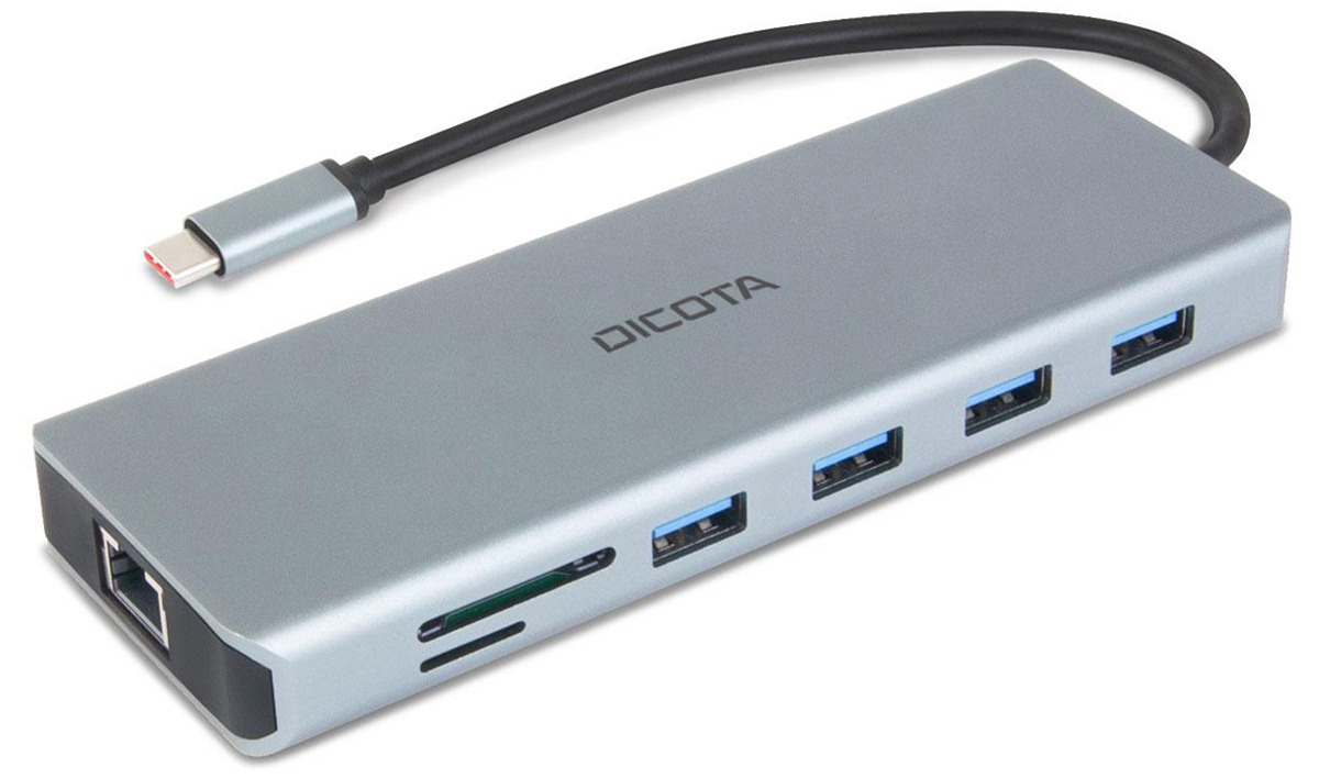 Dicota Hub USB-C 13-in-1 Docking Station 4K HDMI/DP PD 100W