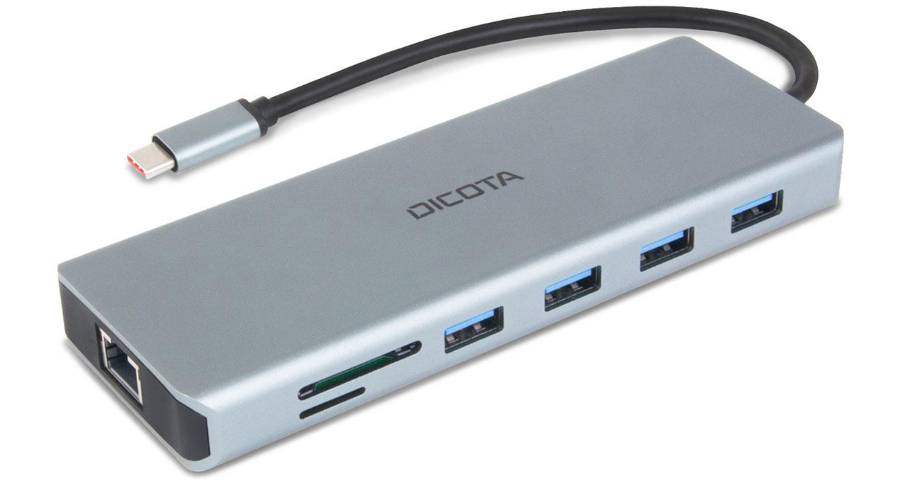 Dicota Hub USB-C 13-in-1 Docking Station 4K HDMI/DP PD 100W