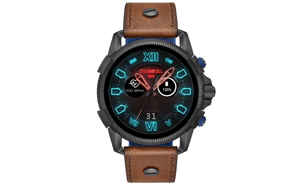 Inteligentny zegarek Diesel On Brown Leather
