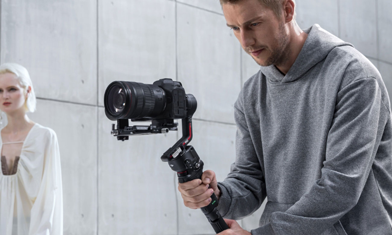 Stabilizator do aparatu DJI RS 3 Combo wygoda