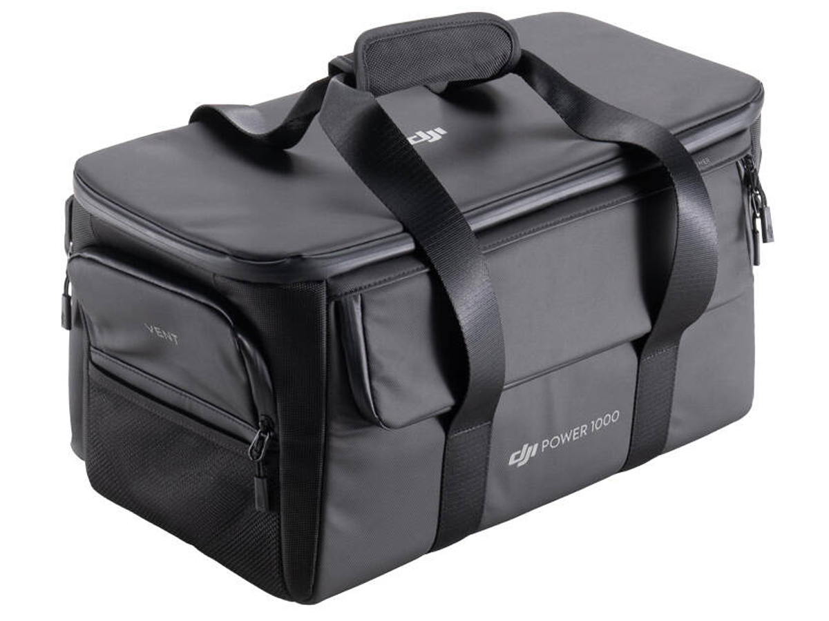 Torba do stacji zasilania DJI Power 1000 - Widok od przodu pod kątem