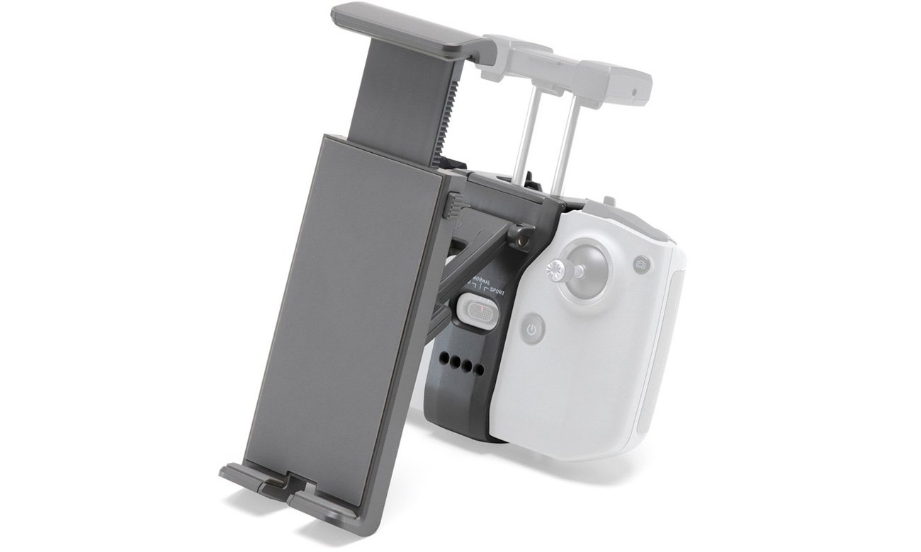 Uchwyt DJI na tablet i kontroler RC-N1 do dronów Mavic Air 2 / Air 2S / Mini 2 / Mavic 3 - Widok od przodu pod kątem