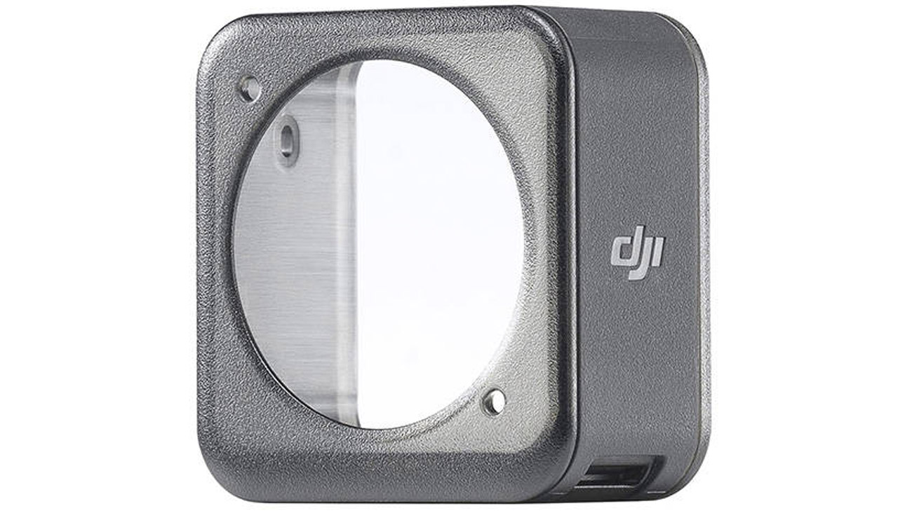Magnetyczna obudowa ochronna do kamery DJI Action 2 - Widok z przodu pod kątem