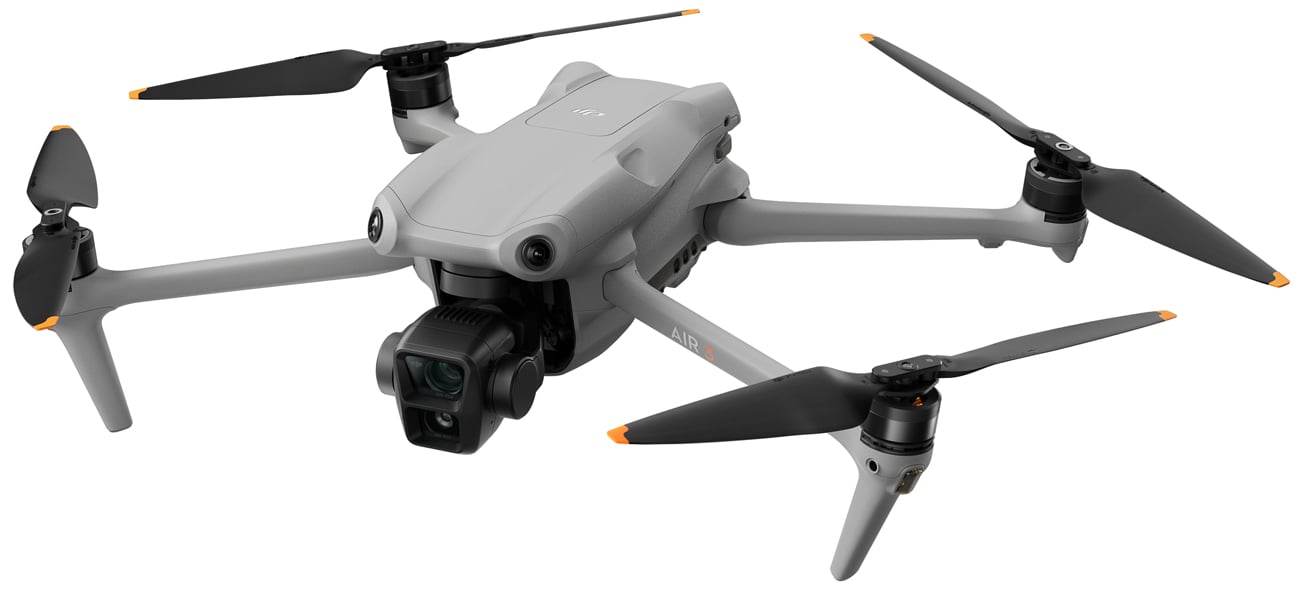 Дрон DJI Air 3 – вид спереду під кутом