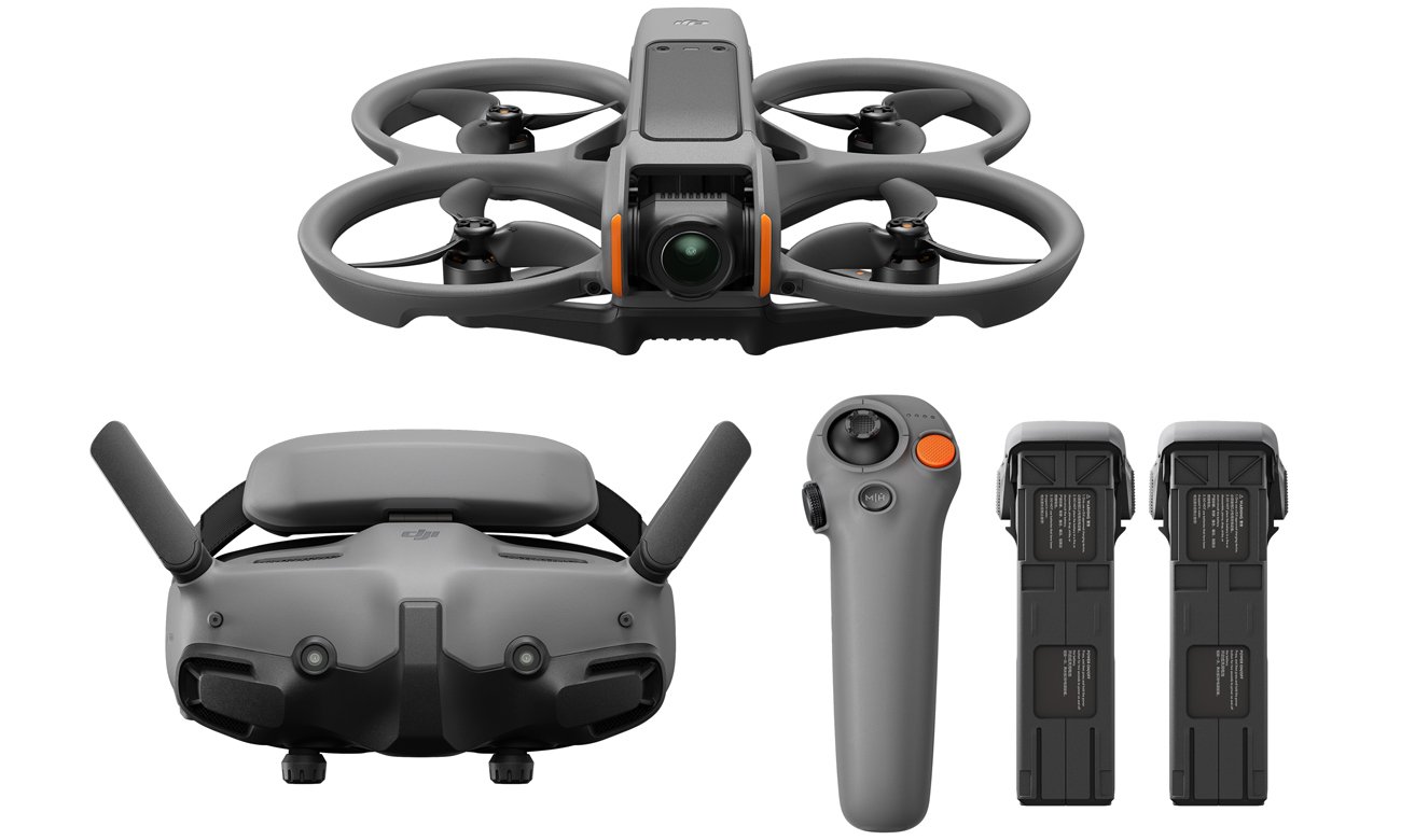 Dron DJI Avata 2 Fly More Combo (z trzema akumulatorami) - Grafika