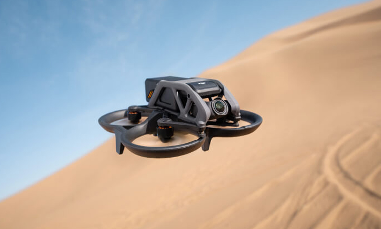 Dron DJI Avata Explorer Combo z goglami DJI Goggles Integra - Widok od przodu