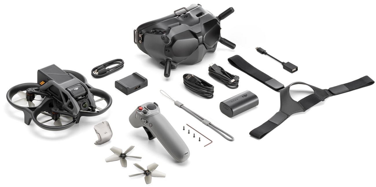 DJI Avata Fly Smart Combo Drone - Комплектація