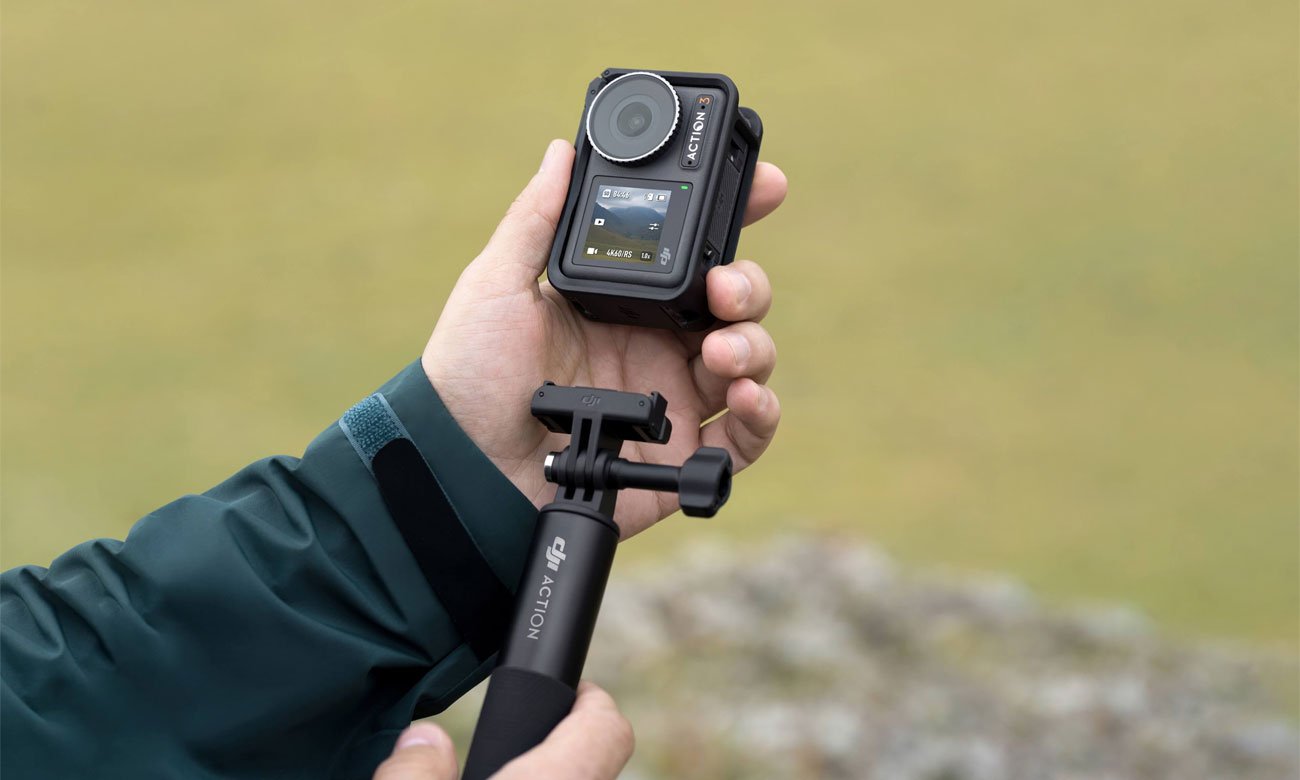 DJI Osmo Action mocowanie z szybkozłączką