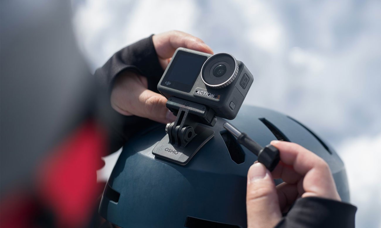 DJI Osmo Action mocowanie samoprzylepne