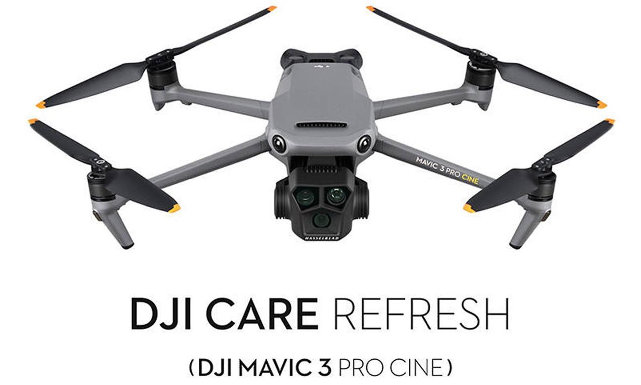 Ochrona serwisowa DJI Care Refresh dla drona Mavic 3 Pro CINE