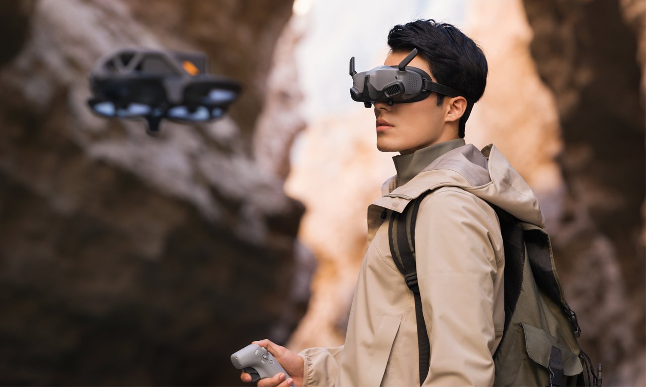 Gogle DJI Goggles 2 - Szybka, płynna i stabilna transmisja wideo