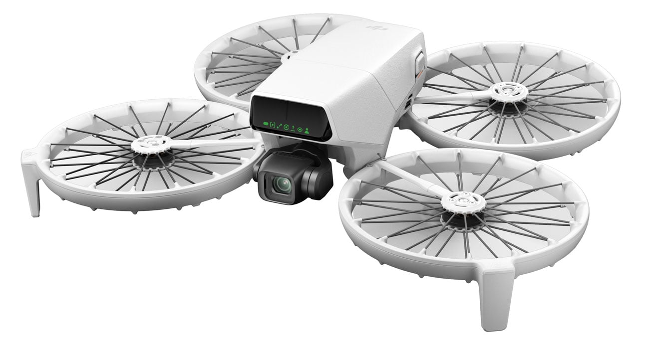 Dron DJI Flip - Widok od przodu pod kątem