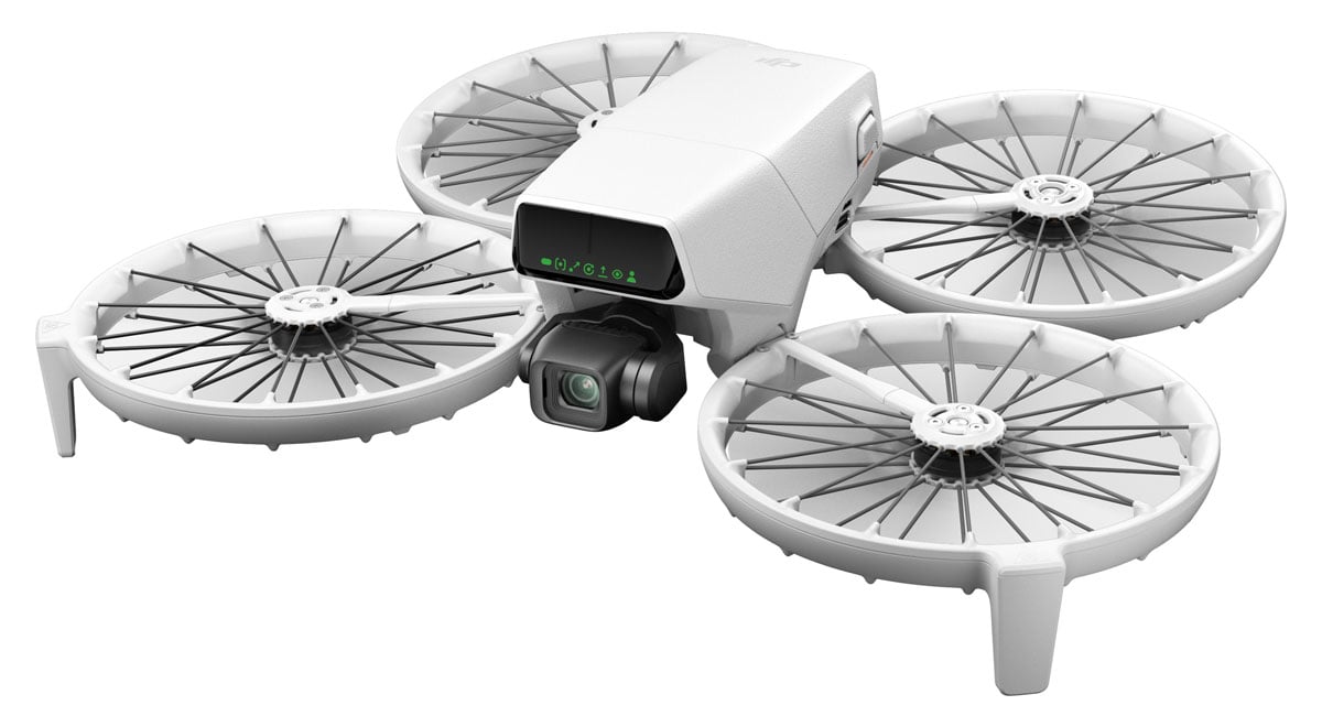 Dron DJI Flip - Widok od przodu pod kątem