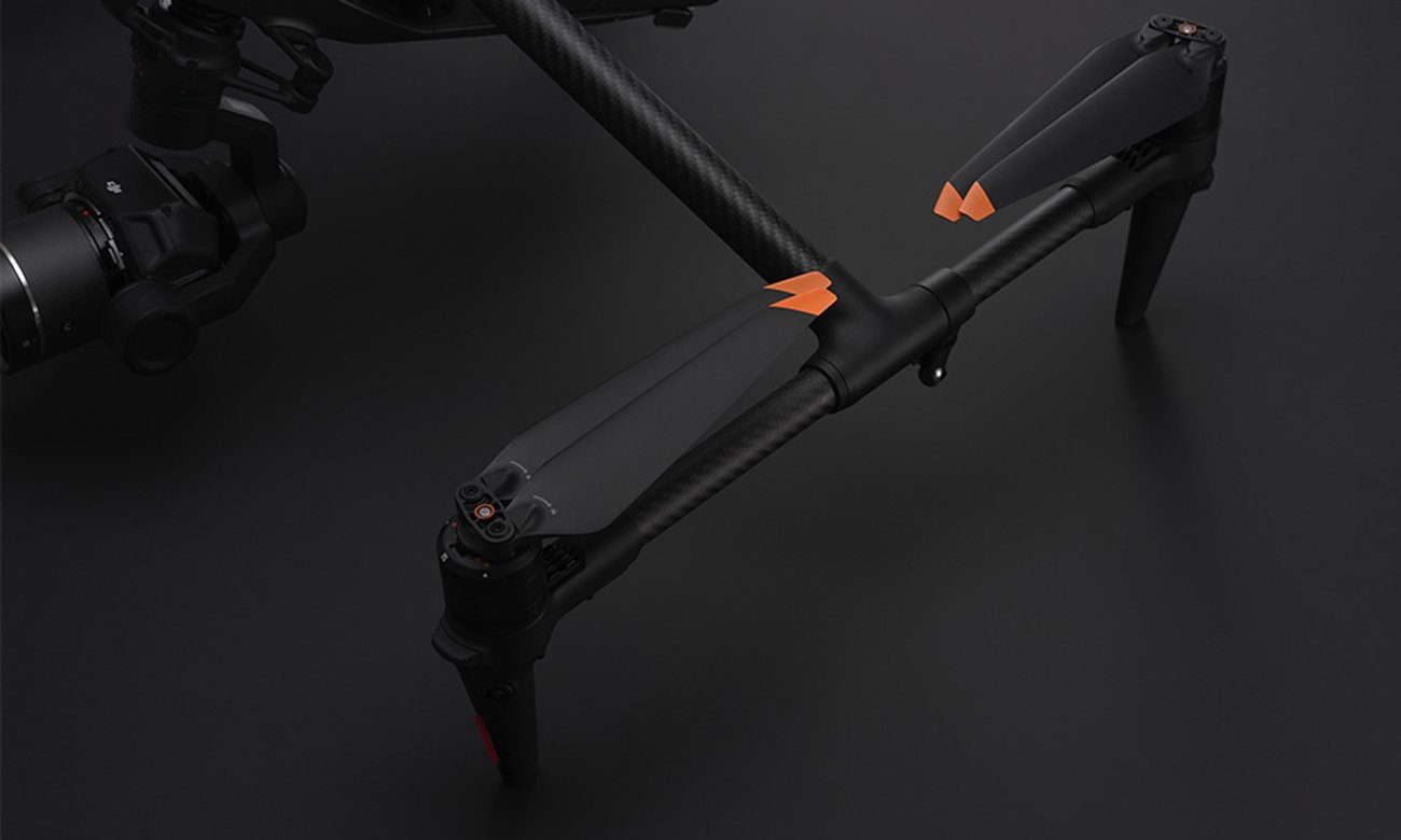 Składane śmigła Quick-Release do DJI Inspire 3 - Grafika lifestyle