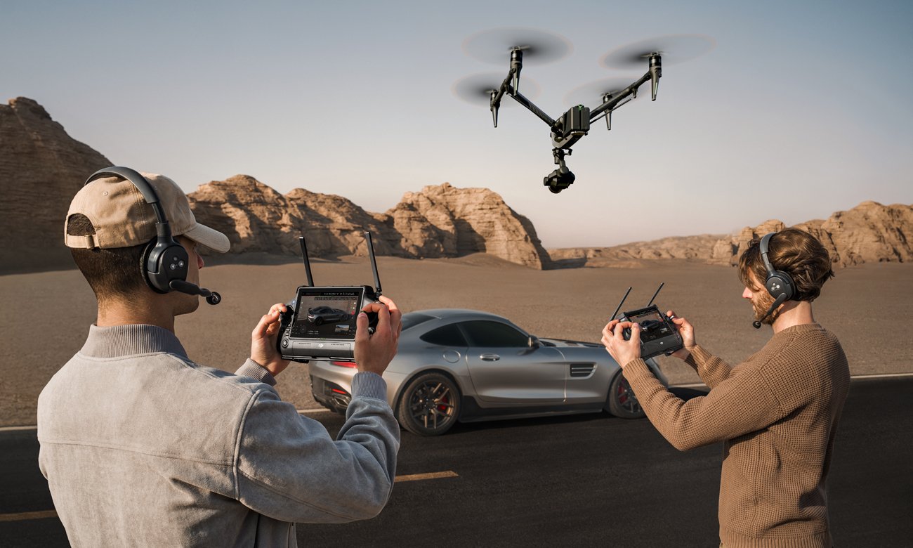 Dron DJI Inspire 3 - Pozycjonowanie RTK w dronie DJI Inspire 3