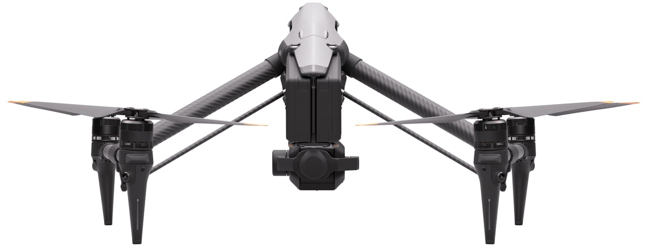 Dron DJI Inspire 3 - Widok od przodu