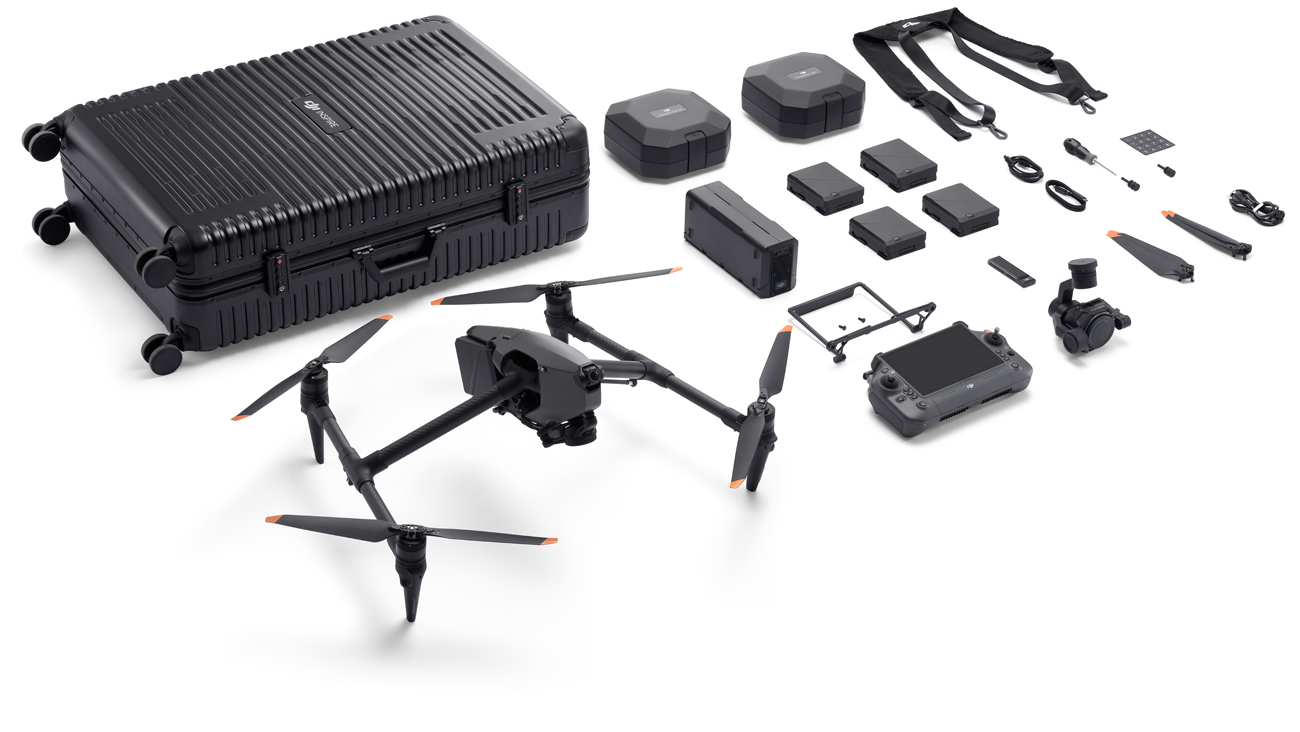 Dron DJI Inspire 3 - Zawartość zestawu