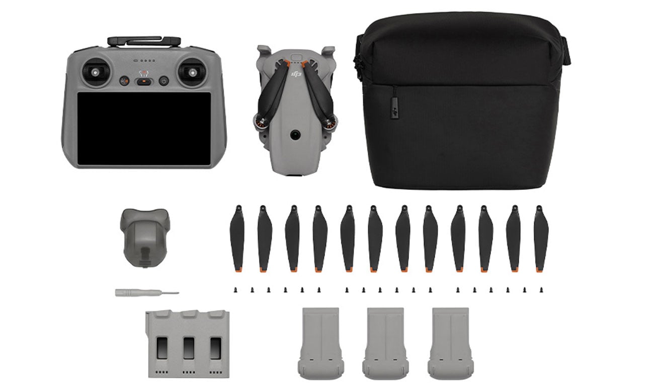 Zawartość DJI Lito X1 Fly More Combo Plus (DJI RC 2)