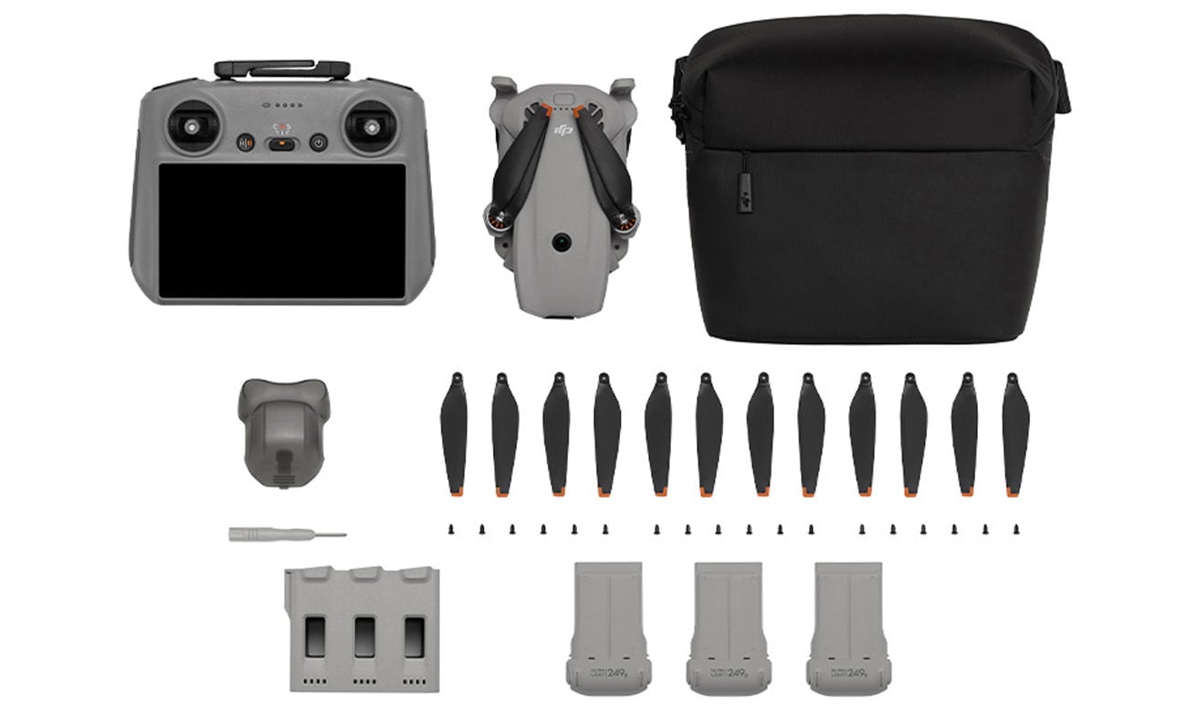 Zawartość DJI Lito X1 Fly More Combo (DJI RC 2)